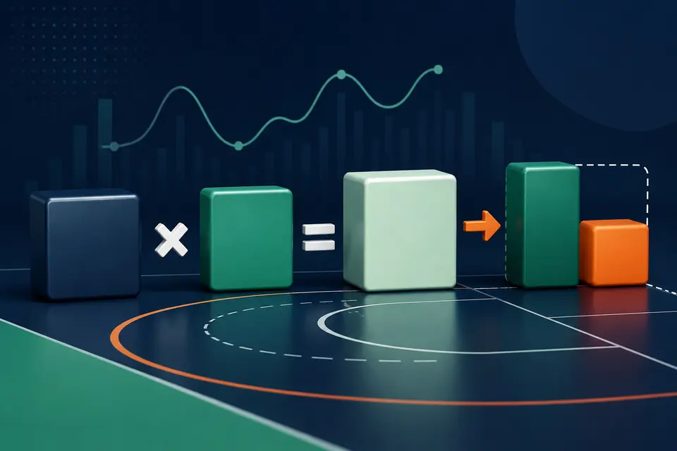 Moneyline calculation flow from stake and decimal price to total return
