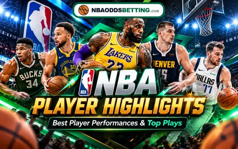 NBA player highlights featuring outstanding performances and top plays